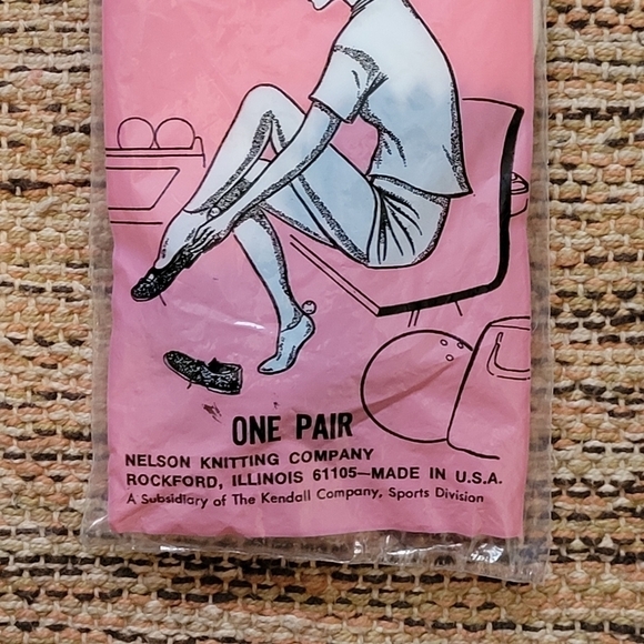 VINTAGE Pom-Pom Sport Socks New Old Stock | 9-11 - Picture 2 of 7